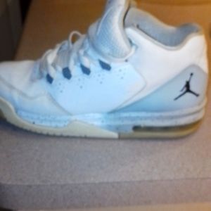 Jordan Flight White Shoes 6.5 youth